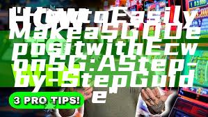 "How to Easily Make a SGD Deposit with Ecwon SG: A Step-by-Step Guide"