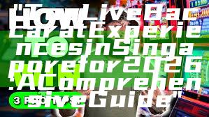 "Top Live Baccarat Experiences in Singapore for 2026: A Comprehensive Guide"